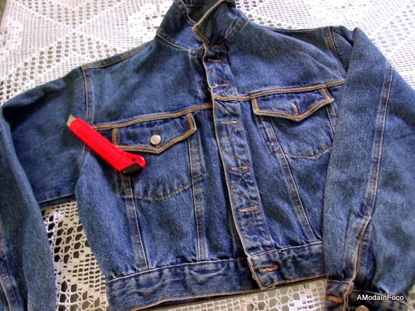 A Moda In Foco: DIY: Colete Jeans