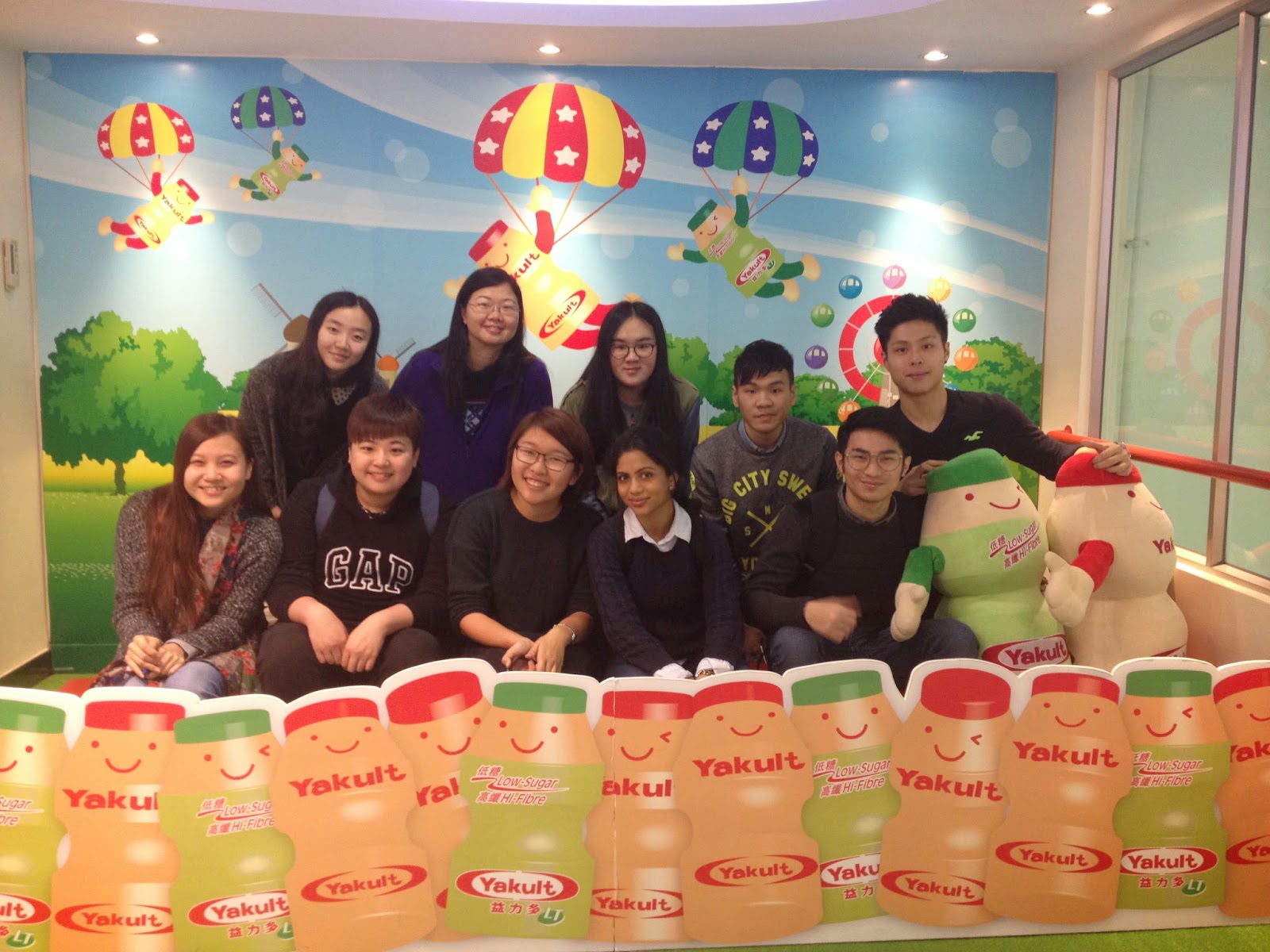 Our Group Photo Took In Yakult Our Group Photo Took In Yakult