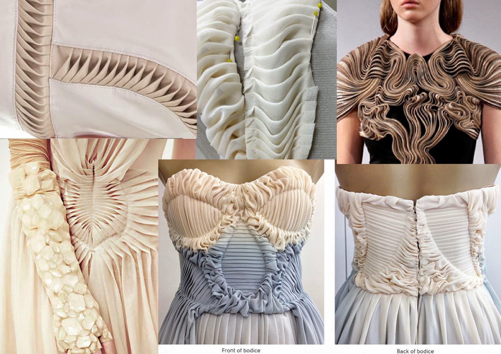 PleatedWaves Fabric manipulation