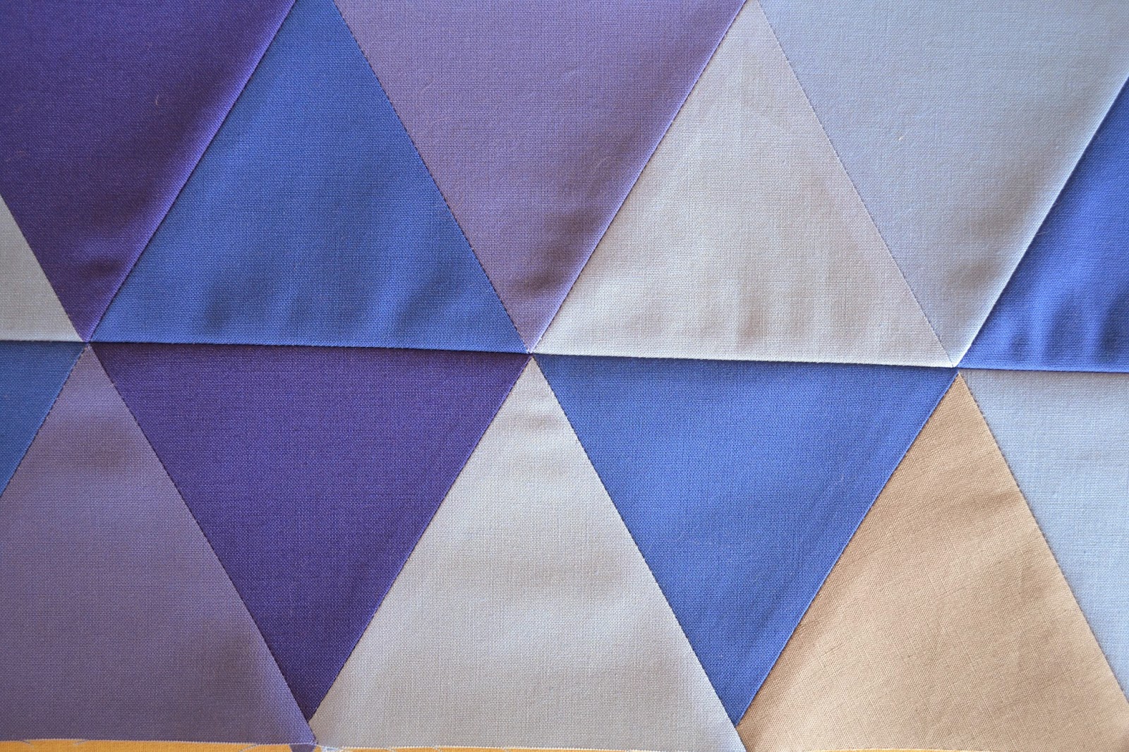 Sew Fresh Quilts Equilateral Triangle Quilt Tutorial Part 2