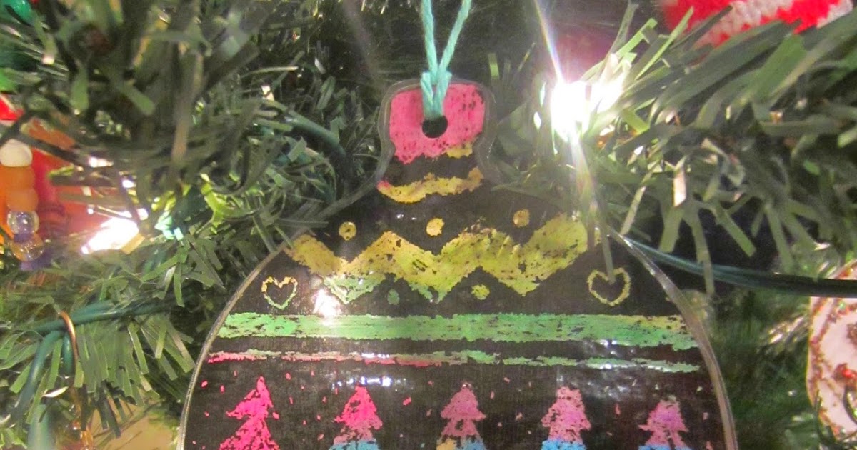 Relentlessly Fun, Deceptively Educational Homemade Scratch Art Ornaments