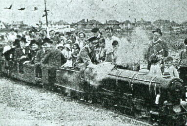 Collection tickets on the Stokes Bay Miniature Railway 1948