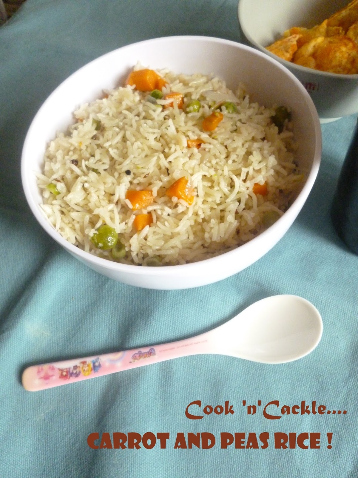 Cook`n 'Cackle Peas and Carrot Rice