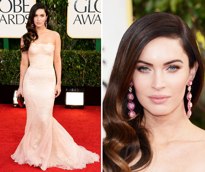 Golden Globes 2013: Megan Fox in Dolce and Gabbana