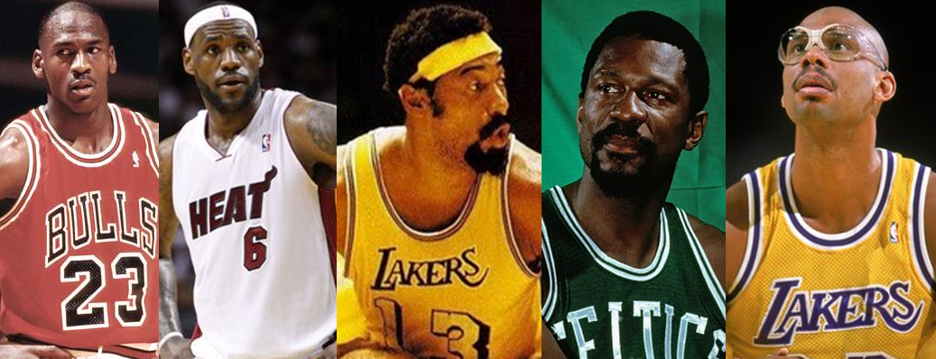 Top 10 maiores jogadores da NBA de todos os tempos - Quinto Quarto