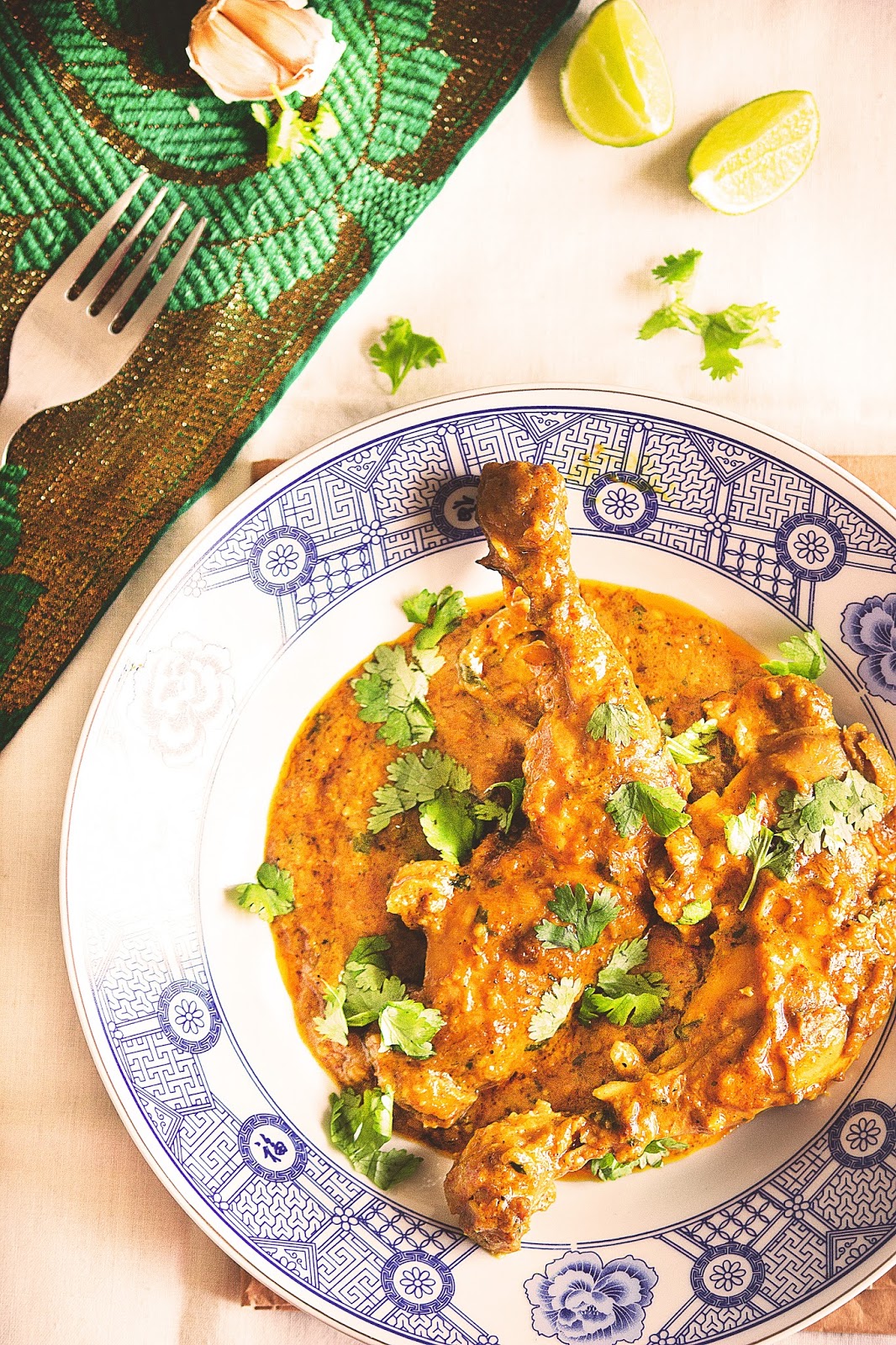 Lehsuni Murgh / Rosun Diye Mangsho / Garlic Chicken Curry