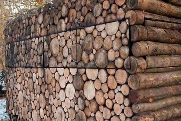 It Might Look Like A Normal Stack Of Firewood. But When You Step Closer… WHOA! It Might Look Like A Normal Stack Of Firewood. But When You Step Closer… WHOA!