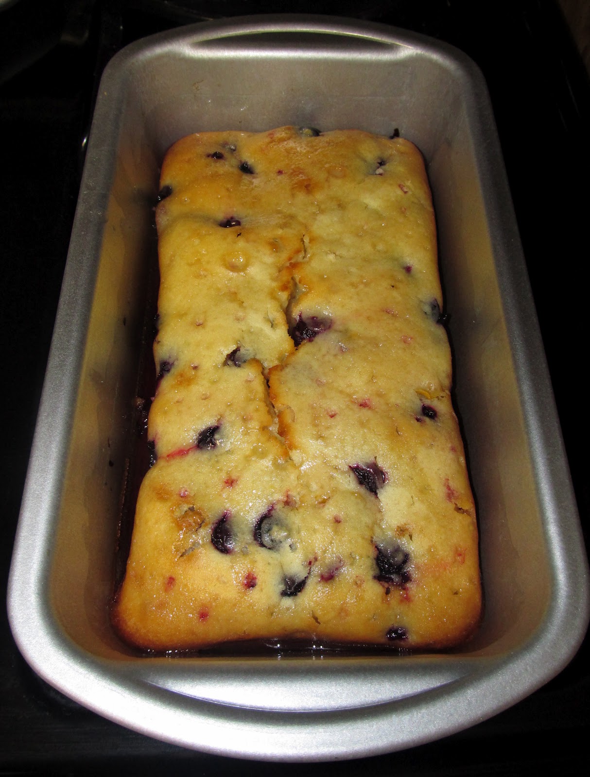 Bit of Blue Sky Keepin' Busy! Plus, Lemon Berry Loaf Recipe