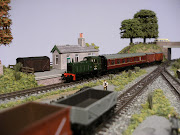 Such trains were quite common some . (scale models )