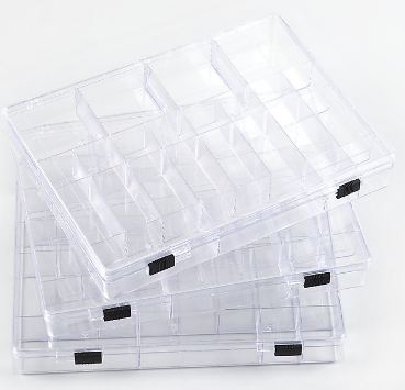 Siri's Bastelwelt: 315358 Aufbewahrungsboxen, 3 Stück