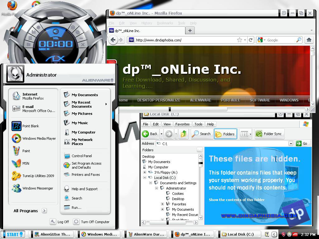 alienware theme alienguise download free