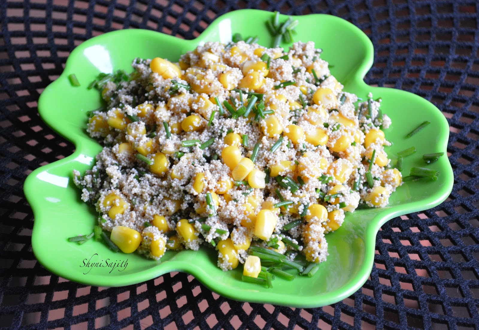 My Cooking Experiments......... Couscous with Sweet Corn Salad