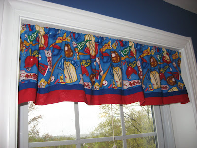 How to Make a Fast, Easy and Cute Window Valance ~ A Picture Tutorial 