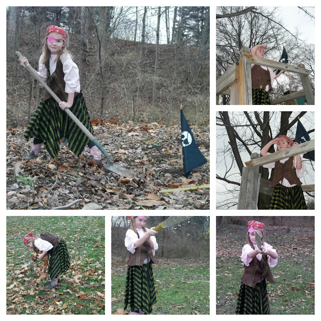 Pirate Princess for Outdoor Play