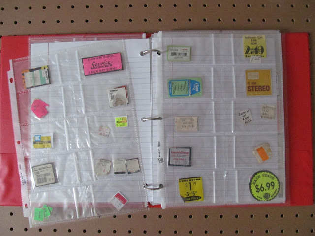 14 Sheets Of New Vintage KMart Price Tag Stickers. 392 Total Code