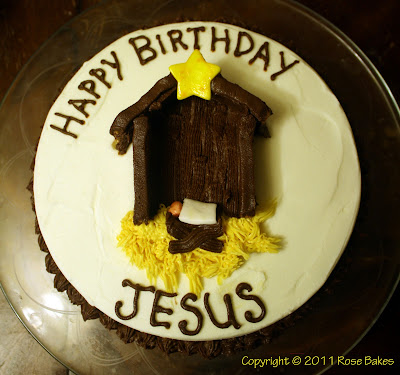Happy Birthday Jesus Cake on Happy Birthday Jesus   Merry Christmas  Cake   Cake Pops Too