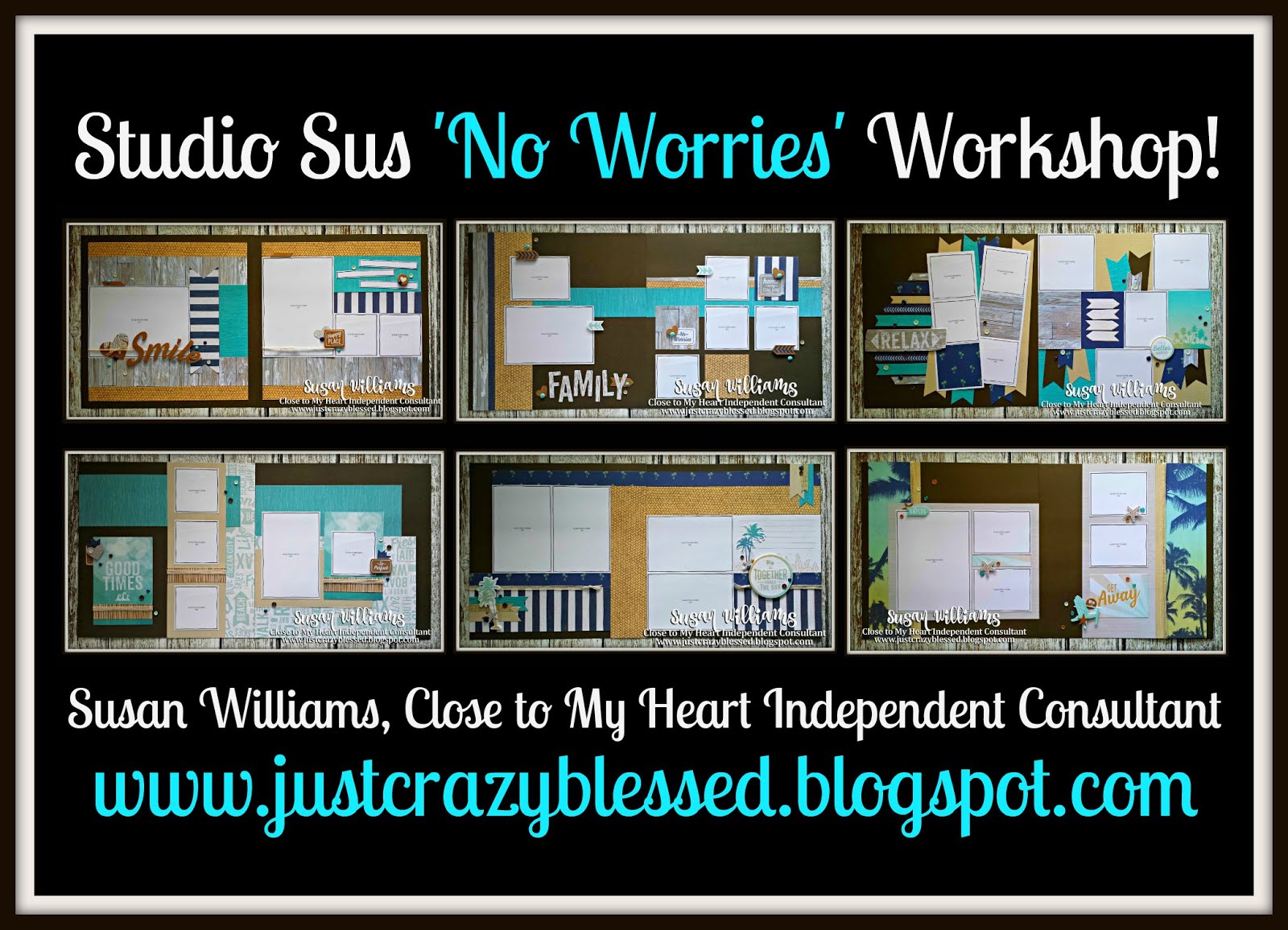 'No Worries' Scrapbooking Workshop!