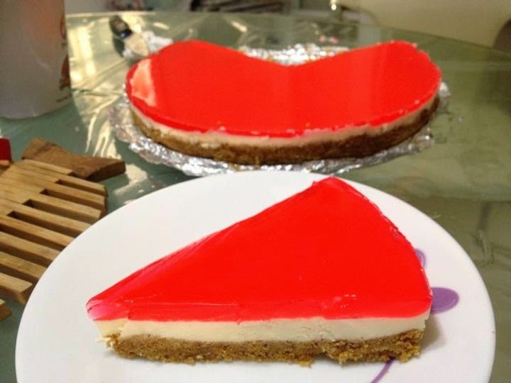 See My Cake Jelly Cheesecake (Nonbake)