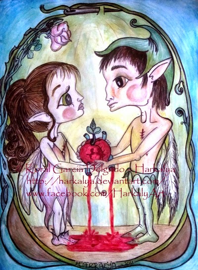 The Gift by Enchanted Visions Artist, Harkalya Reveur
