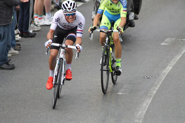 Aviva Tour of Britain 2015 Peak District Peter Kennaugh National Champion Team Sky Stage 6