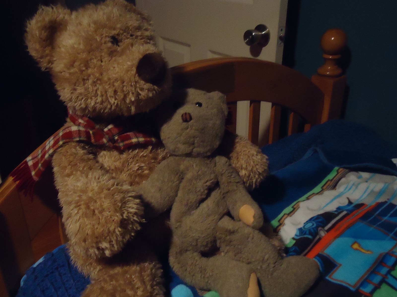 Two Teddies Hugging