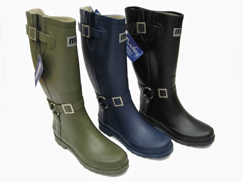 botas de agua mustang