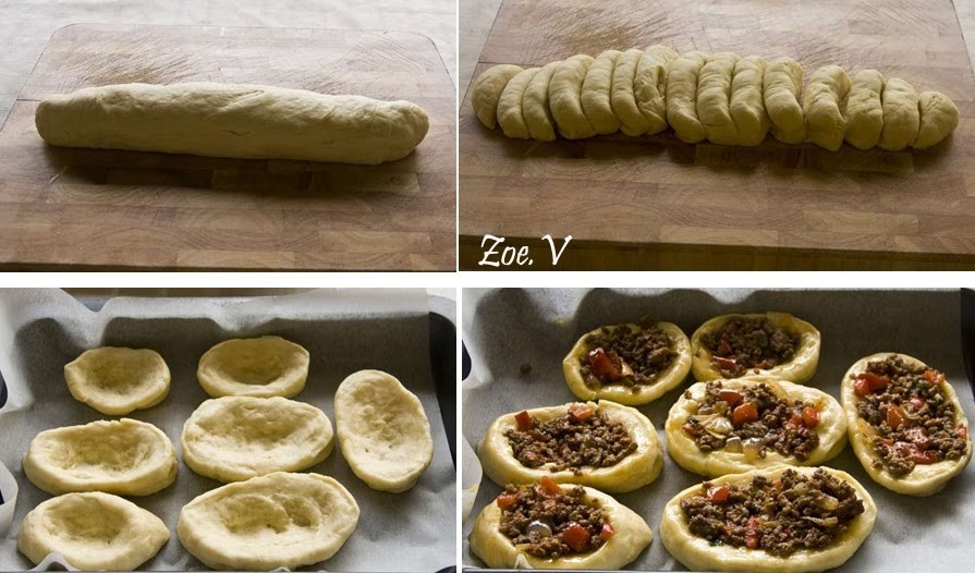 Fırıncının Küreği Kıymalı Mini Pizza