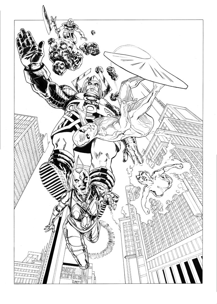 Galactus et ses hérauts en 3D dans 3D pin-up_decembre_2008_02