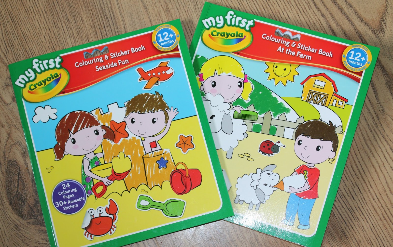 Chasing the Wild Things: My First Crayola Colouring & Sticker book