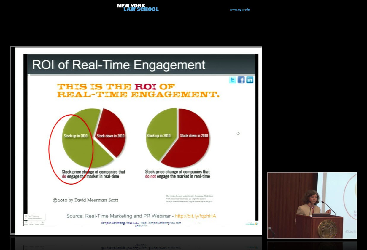 Simple Marketing Blog Social, Mobile, Legal NY Law School 2011 Conference