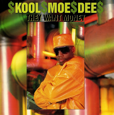 Kool Moe Dee ‎– They Want Money (1989, 12'') – VBR