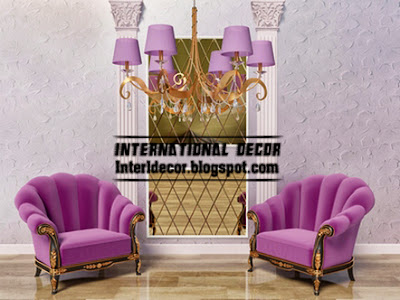 purple chandelier for living room