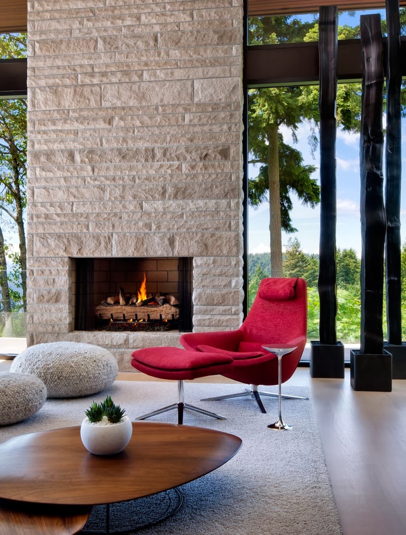 Hogares Frescos: Residencia Burkehill, una Casa Contemporánea con Sede
