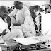 Old India: Netaji Subash Sandhra Bose and Mahatma Gandhi - 1938 