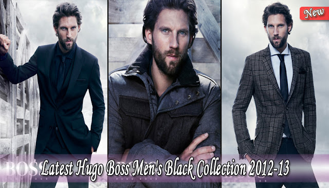 Latest Hugo Boss Men's Black Collection 2012-13