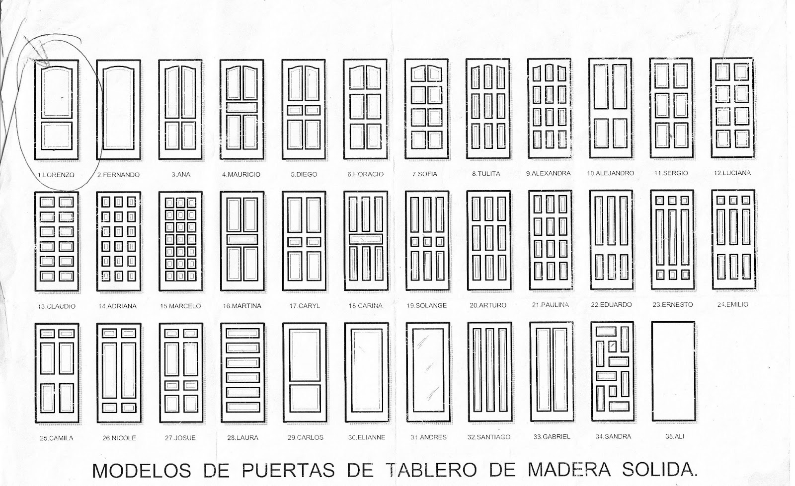 LOLO MORALES® : Puertas