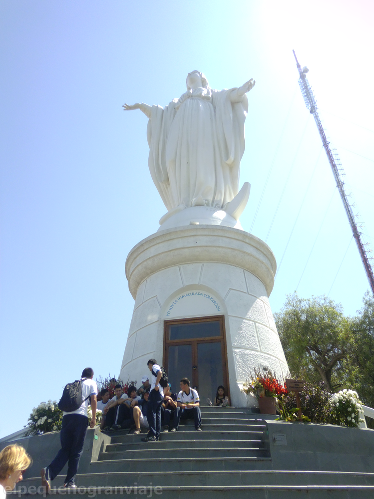 Santiago de Chile, Chile, Virgen,cerro