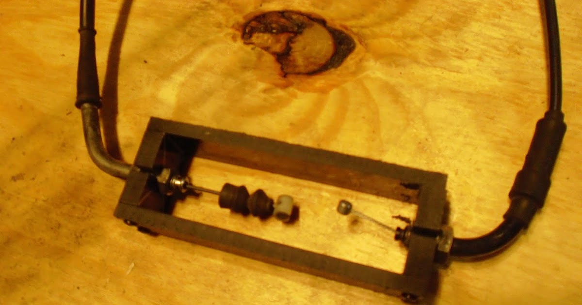 things I built How do you hook 2 throttle cables together?