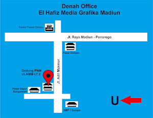 Denah Office El Hafiz Media Grafika Madiun