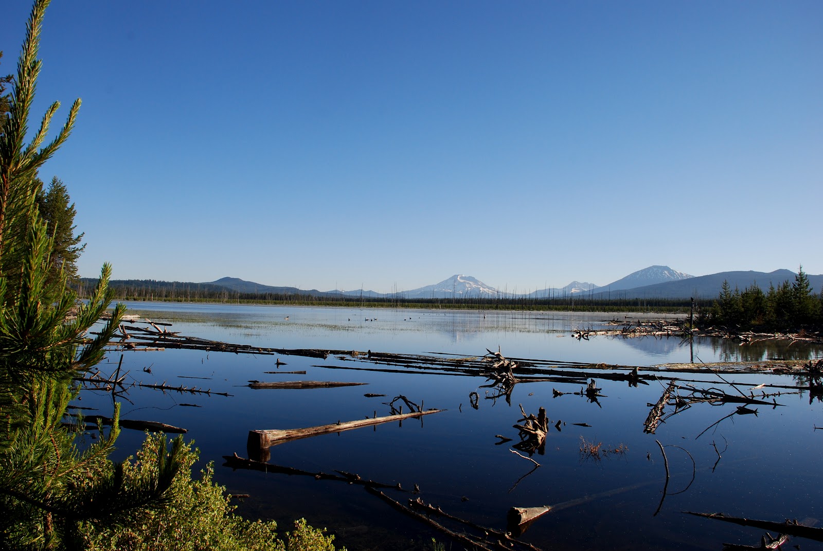 Oregon through my eyes Crane Prairie Reservoir
