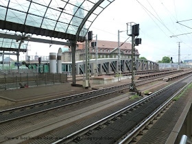 berlin, spandau, s-bahn, rathaus, brucke