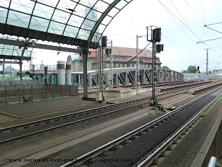 berlin, spandau, s-bahn, rathaus, brucke