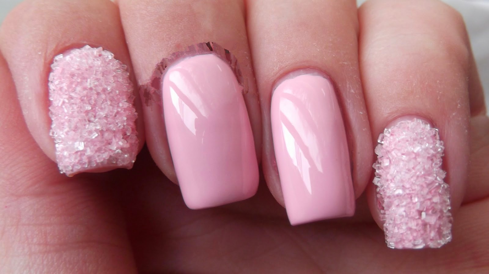 Light Pink Nail Side