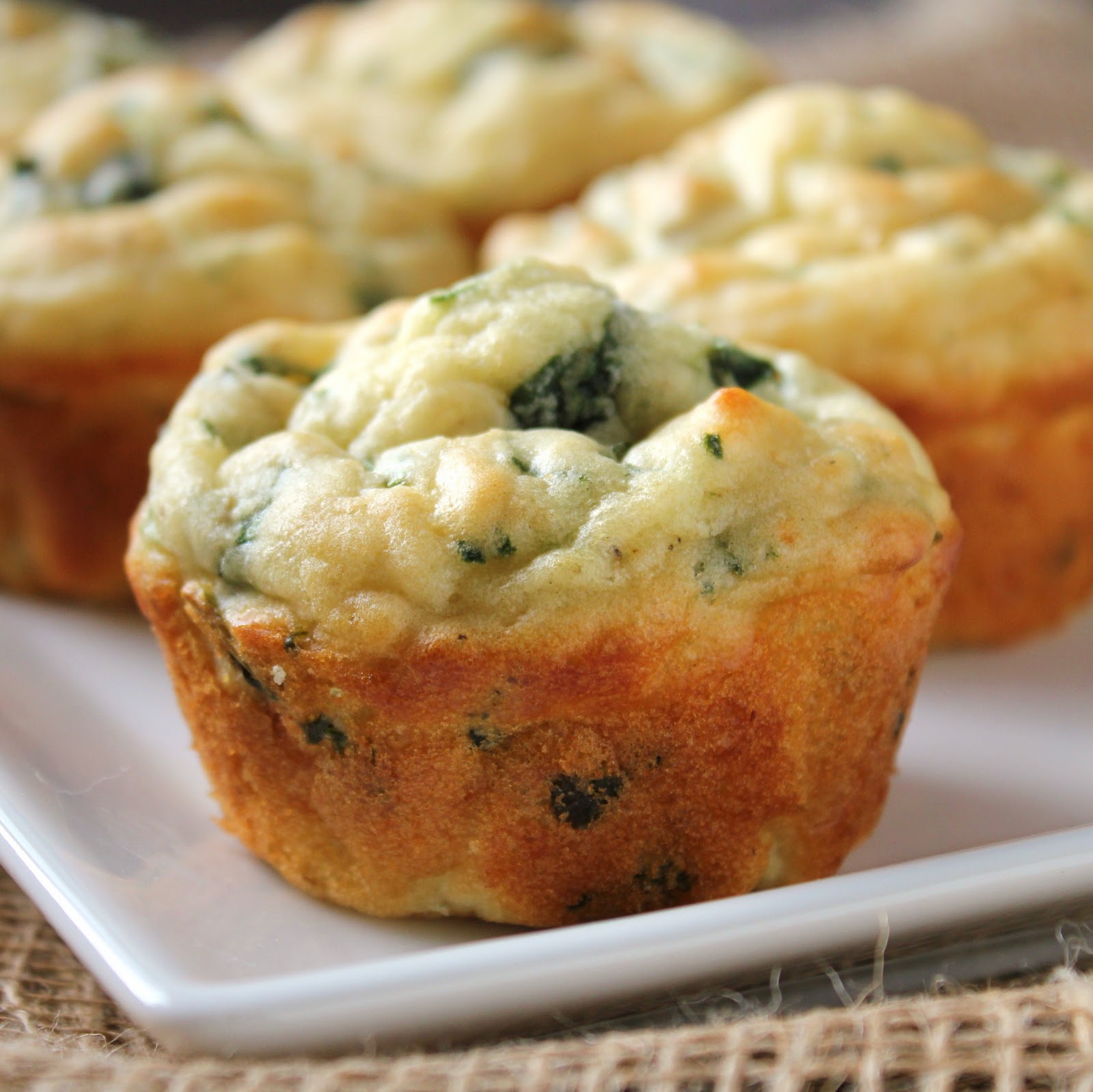 Spinach Goat Cheese Muffins Delicious as it Looks