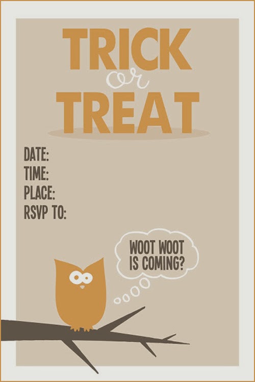 my owl barn free halloween invitations