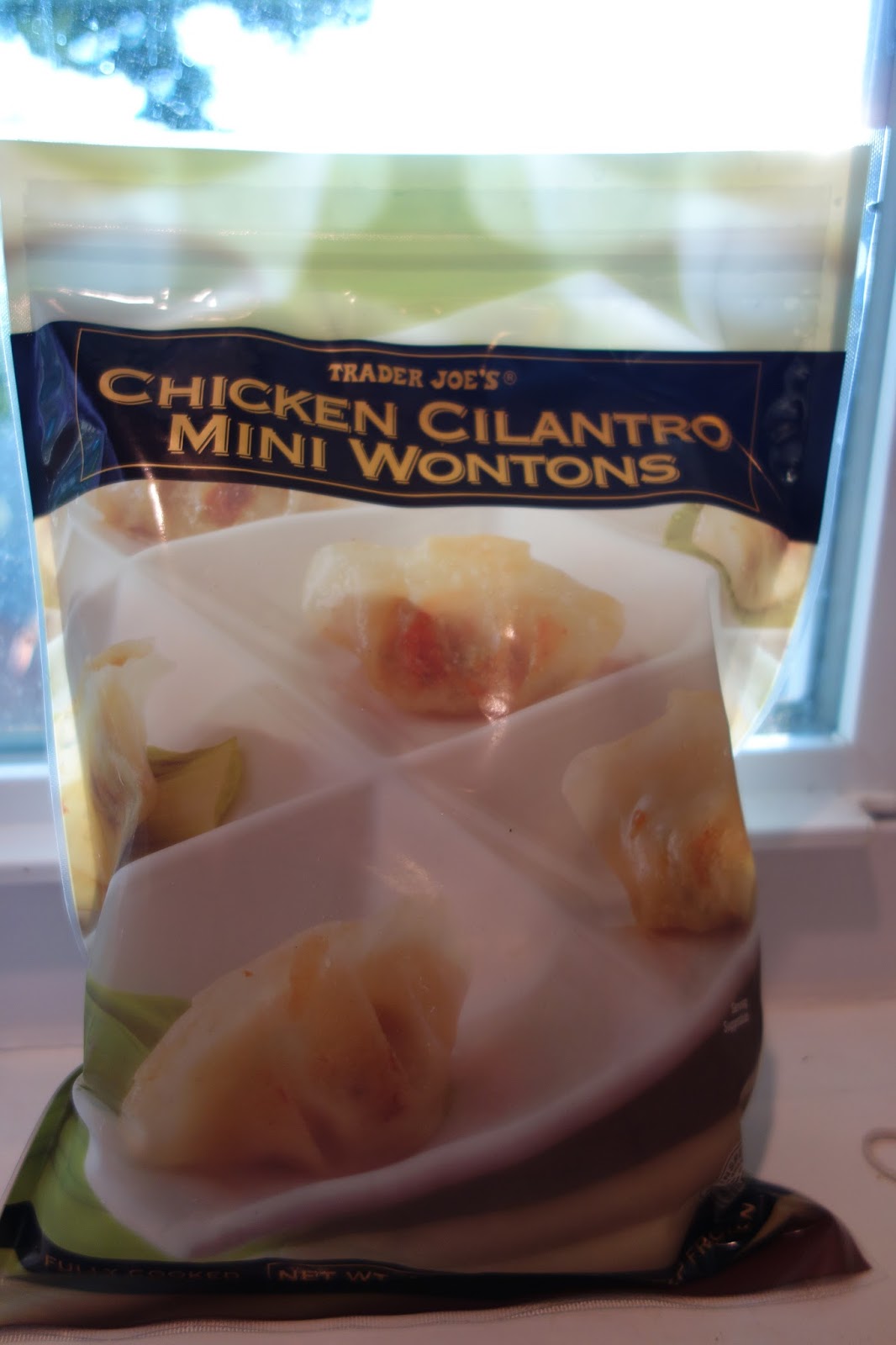 Trader Joe's Chicken Cilantro Mini Wontons