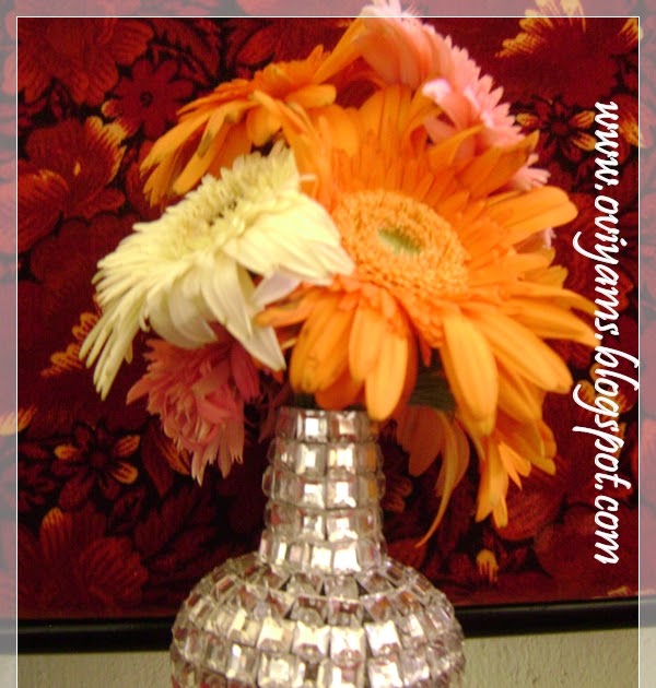 Creative Flower Vase Using Stones