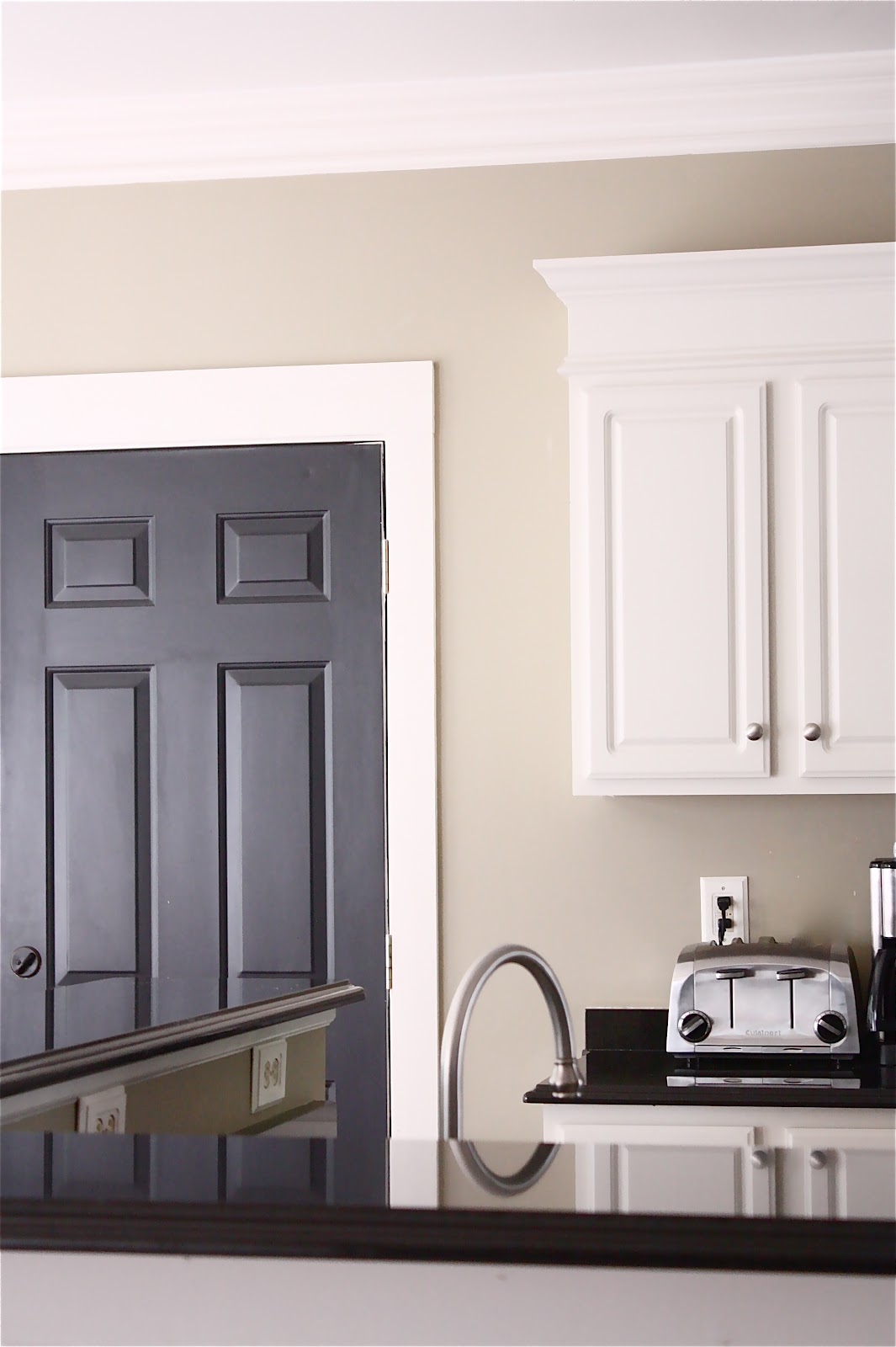 The Yellow Cape Cod Making Taller {Builder Go Custom With Molding}