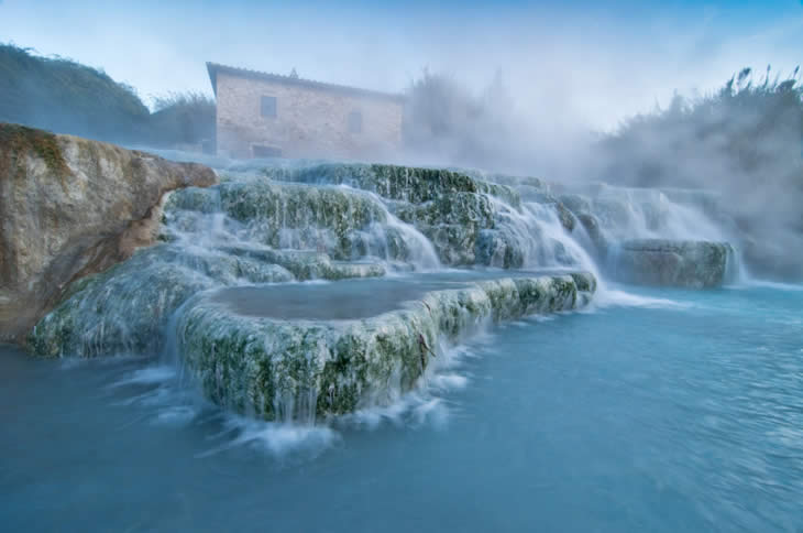 27. Saturnia Hot Springs - 29 Amazing Places in Italy 27. Saturnia Hot Springs - 29 Amazing Places in Italy