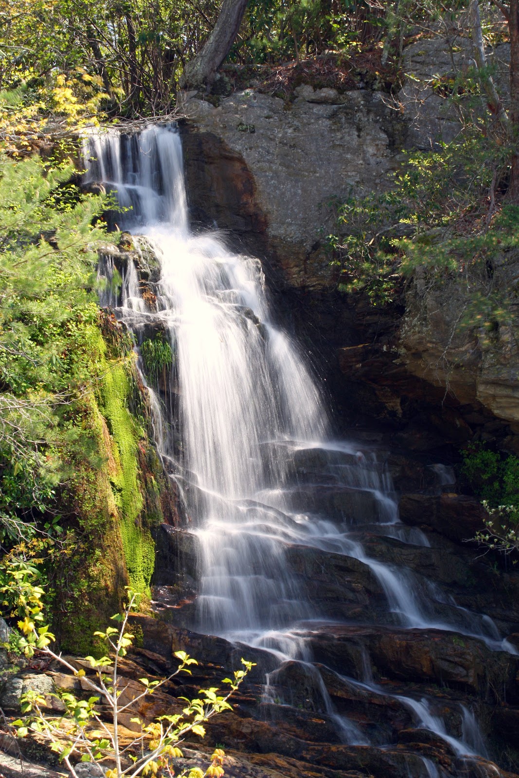 NC Waterfall Hikes Hanging Rock State Park, NC